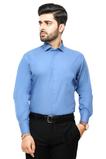 Formal Plain Shirt in Blue AB206-BLUE